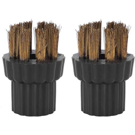 2 pièces en laiton tête de brosse pièces de rechange accessoires adaptés pour vadrouille à vapeur X5 (1/5)