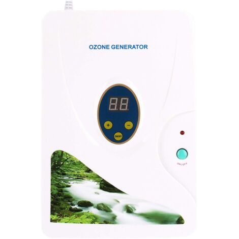 Brrnoo 600mg Digital Ozone/h-générateur d'ozone Drainage Machines Ozone Generator, Générateur d'ozone Ioniseur Purificateur d'air Opération pour Les odeurs Purificateurs d'air d'eau ozonisée (1/5)