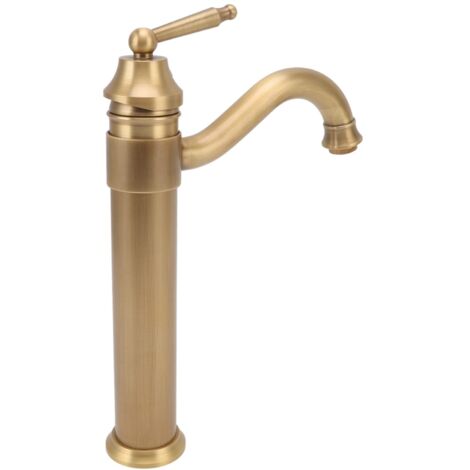 Mitigeur, Mitigeur de Cuisine en Cuivre pour Lavabo Au-dessus du Comptoir pour Salle de Bain (1/5)