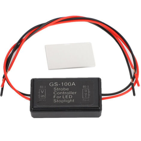 Contrleur stroboscopique de Flash intelligent de voiture, pour feu arrière de frein à montage élevé LED (1/5)