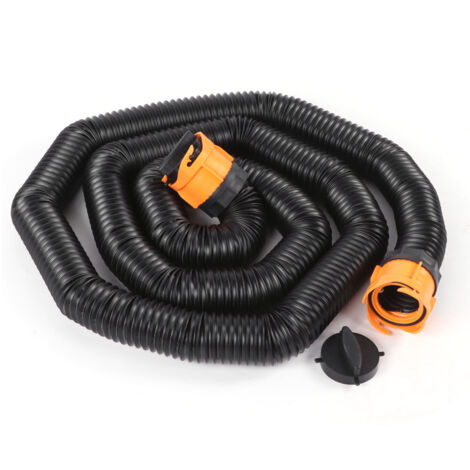 Kit De Tuyau D'égout Pliable Pour Camping-car - Réglable, Longueurs Variables, Pour Drainage Eaux Usées