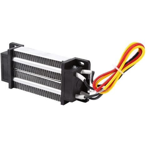 Réchauffeur en céramique de réchauffeur d'air de PTC, réchauffeur d'élément chauffant de haute puissance thermostatique en céramique isolé électrique de PTC (200W DC 12V) (1/5)