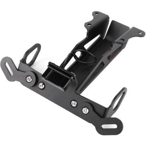 Support de montage de plaque d'immatriculation arrière de moto avec lumière LED blanche pour Yamaha MT09 Tracer FJ09 (1/5)
