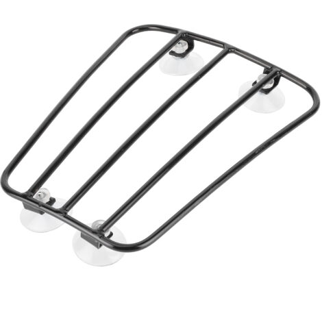 Support de réservoir de carburant pour moto, porte-bagages universel de Style rétro, support noir (1/5)