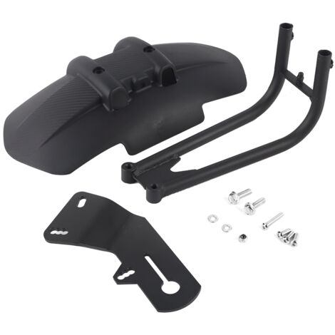 Garde-boue Arrière Moto Modifié – Rainboard Protection Étanche Boue Et Eau, ABS + Acier Inox, Universel 12-18 Pouces
