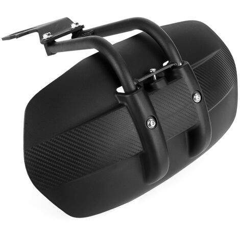 Garde-Boue Arrière Moto Modifié - Protecteur Universel 12-18 Pouces, ABS & Inox Noir