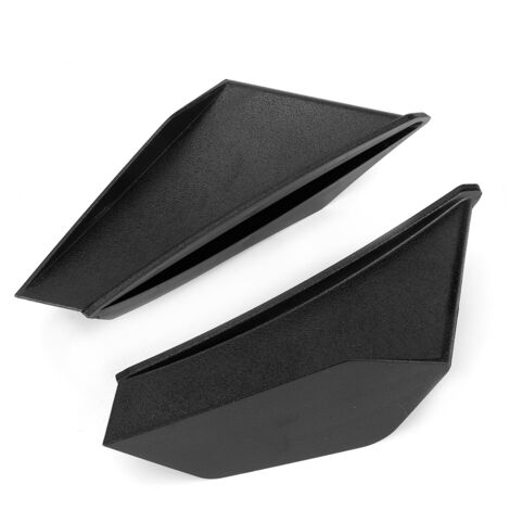 1 paire de kit d'aile aérodynamique universel pour moto Winglet pour Honda Yamaha (noir) (1/5)