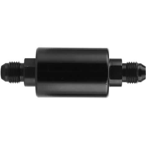 Alliage d'aluminium de filtre à carburant en ligne à haut débit de voiture 100 microns nettoyable AN6 universel (1/5)