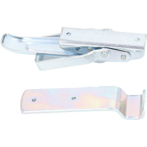 Loquet de porte de levage de remorque, pince robuste sur le corps central avec plaque de capture pour camping-cars et camping-cars (1/5)
