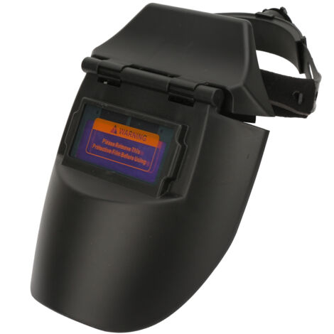 Masque de Soudage, Casque de Soudage Solaire Monté sur la Tête de Réglage du Noircissement Automatique du Casque Rouge Noir (1/5)