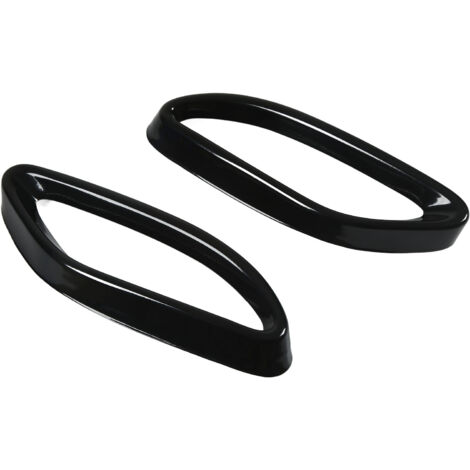 Embout d'échappement en acier inoxydable noir brillant de remplacement pour MercedesBenz Classe C GLCClass Classe B (1/5)