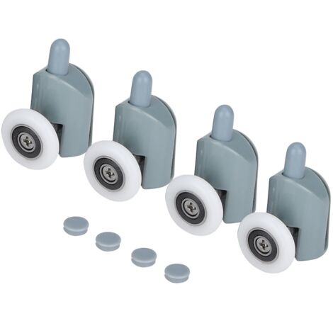Porte coulissante en verre de douche de rechange Coureurs inférieurs Rouleaux Poulies Roue (roue simple) (1/5)