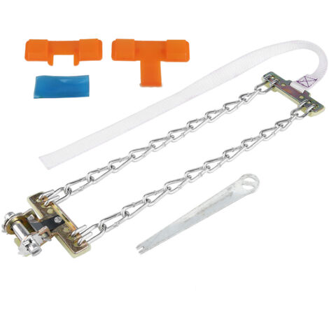 235 - 285mm Pneu Antidérapant En Acier Chane Neige Boue Voiture Sécurité Pneu Ceinture pour Voiture Camion SUV (1/5)