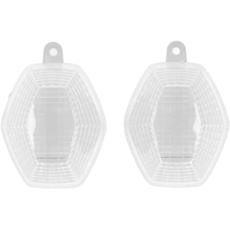 Remplacement du couvercle du botier de la lentille de la lampe clignotante avant gauche droite pour SUZUKI DL 1000 VStrom 20062012 Blanc (1/5)