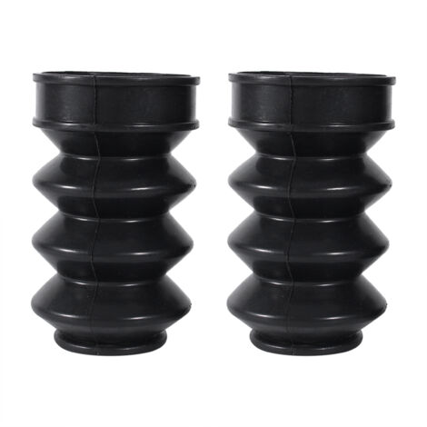 39mm Fourche En Caoutchouc Couverture Guêtres Gators Bottes Pour Sportster Dyna FX XL 883 (1/5)