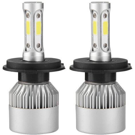 2pcs H4 LED 36W 8000LM Phare Voiture Salut / Lo Faisceau Auto Ampoules 6000K (Blanc) (1/5)