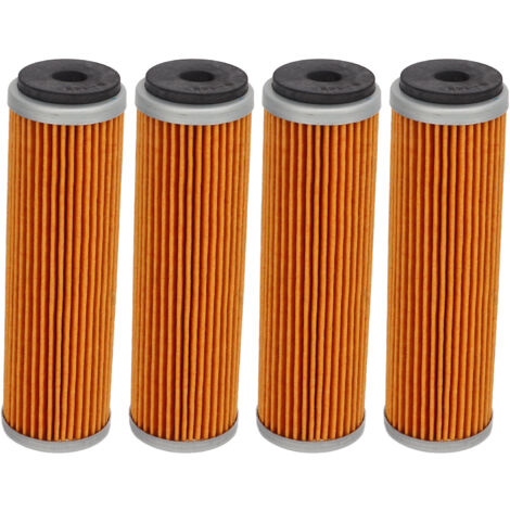 4 pièces filtres à huile moteur remplacement du filtre à carburant d'étanchéité à haut débit pour NC250 BRZ X6S X6M (1/5)