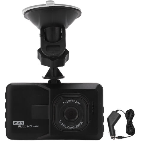Caméra de tableau de bord LCD 3 pouces pour voiture, détection de mouvement, grand Angle 120 °, chargement USB, enregistreur vidéo HD DVR pour automobile (1/5)