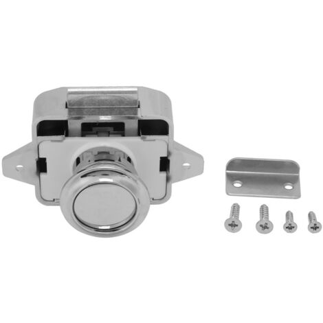 Le bouton poussoir de bateau de voiture de 3pcs verrouille la serrure de loquet de sécurité de tiroir d'armoire (1/5)