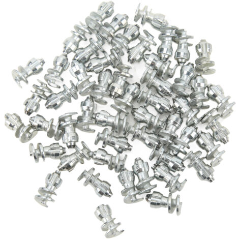 50 pièces vis dans le goujon de pneu anti-dérapant pneus de vélo roue pneu pointes de neige pour voiture camion chariot élévateur moto (1/5)