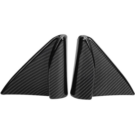 Intérieur A pilier triangulaire garniture pare-brise décor en Fiber de carbone Style adapté pour Nissan Navara/NP300/Frontier 15-19 (1/5)
