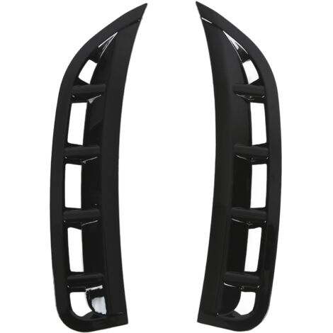 Paire de pare-choc avant, becquet de ventilation latéral, couteau à vent de remplacement noir brillant pour Mercedes Benz classe GLE 2019 +