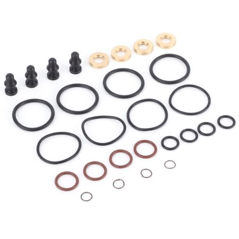 Joints d'injecteur de carburant, 4 ensembles d'accessoires de Kit de joints de réparation d'injecteur de carburant adaptés pour A2 A3 A4 1.9l 2.0l TDI PD (1/5)