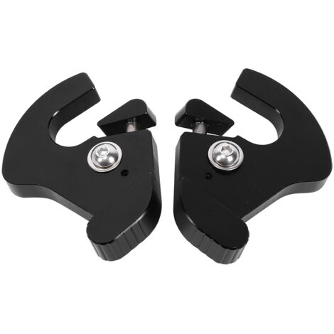Paire de porte-bagages rotatif LeftRight Sissy Bar Kit de clips de verrouillage d'amarrage CNC en aluminium convient pour les tournées (1/5)