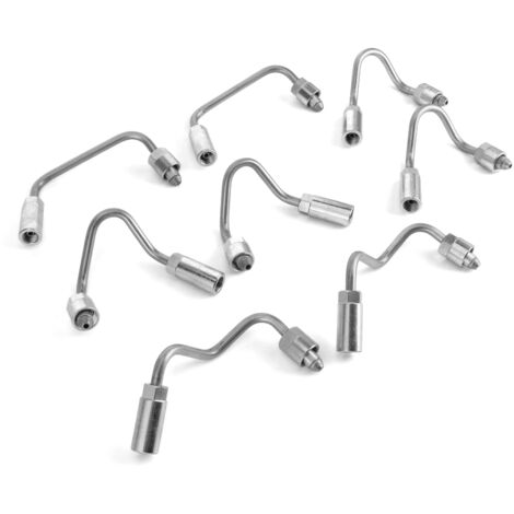 8 pièces de lignes d'injecteur d'injection de carburant 97371994 pour Chevy GMC 6.6L Duramax LMM 0610 (1/5)