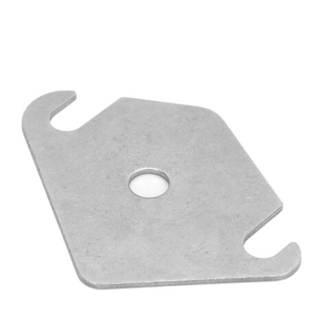 Joint de plaque de bloc d'obturation EGR en acier inoxydable adapté pour Ford Fiesta 1.4 1.6 avec trou (1/5)
