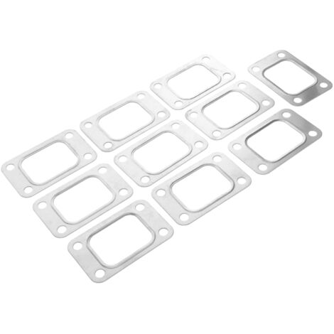 10 pièces joint de Turbine en acier inoxydable suralimentation adapté pour T2 T25/T28 GT25/GT28 GT2876 (1/5)