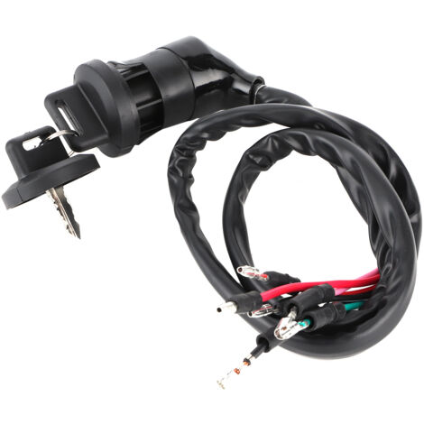 Interrupteur d'allumage avec 2 pièces de rechange pour Honda TRX350 Fourtrax 1986 1987 (1/5)