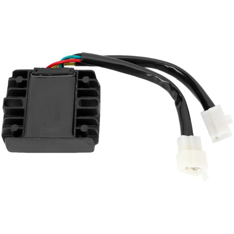 Régulateur redresseur de tension de moto DC12V 6 fils adapté pour Scooter GY6 50cc 125cc 150cc 200cc 250cc