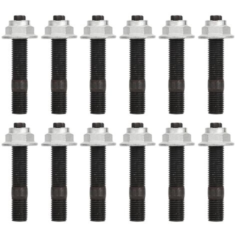 Jeu d'écrous de goujon de collecteur d'échappement pour Toyota 1HZ 1HDT 4.2L 70 75 80 100 Series 9017910128 (1/5)