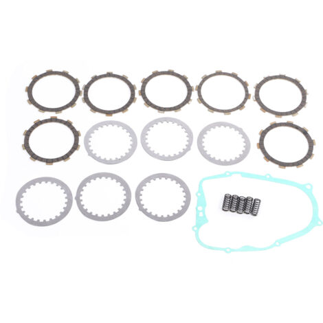 Kit d'embrayage disques de Friction disques ressorts joint 3XP-16321-00-00 adapté pour Yamaha Blaster 200 YFS200 (1/5)