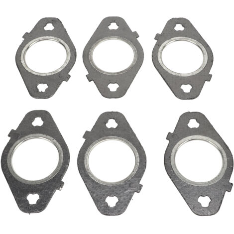 6 pièces ensemble de joints de collecteur d'échappement remplacement d'étanchéité parfait pour Dodge Ram pour Cummins 5.9 L 6.7L 24 V (1/5)