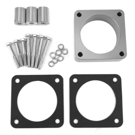 Kit d'entretoise de corps d'accélérateur CNC en alliage d'aluminium pour Jeep Wrangler/Cherokee/Grand Cherokee (1/5)