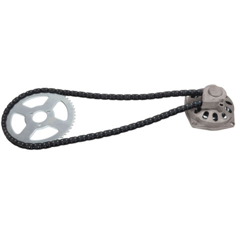 6T bote de vitesses embrayage tambour cloche logement T8F chane 54 dents pignon adapté pour 43cc 49cc PIT Quad Dirt Bike ATV (1/5)