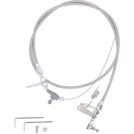Cble de rétrogradation en acier inoxydable de 158 cm de longueur de remplacement du fil d'accélérateur pour les transmissions CHRYSLER 727 (1/5)