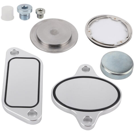 Bouchon de suppression EGR avec kit de joints Refroidisseur EGR Elimine Fit pour moteur Cummins ISX CM871 (1/5)