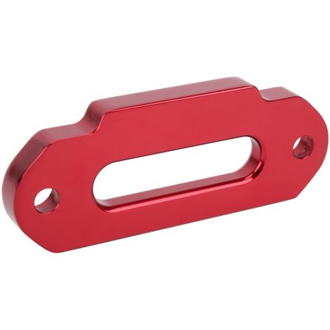 Car Hawse Fairlead 124mm/4.9in Charge 2500-4000lbs Rouge Entretien Remplacement pour Treuils (1/5)