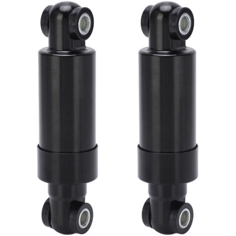 2 pièces amortisseur noir 750lbs 110mm alliage d'acier antirouille pour vélo électrique Scooter pliant