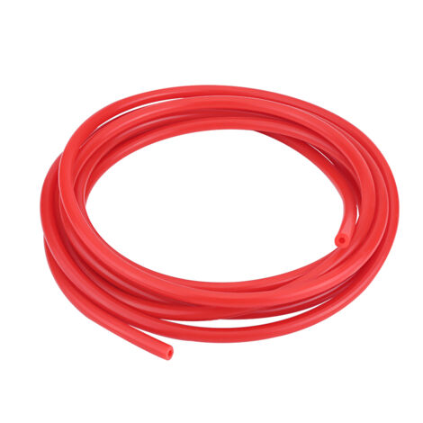Voiture Auto 4mm 5 mètres Silicone Tube à Vide Tuyau Tuyau Silicone Tube Universel Rouge (1/5)