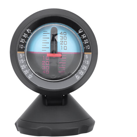 Indicateur d'inclinaison de pente d'angle, compteur de niveau, outil de recherche d'équilibreur de dégradé pour véhicule de voiture (1/5)