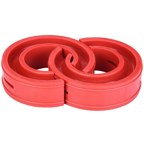 Universel voiture Auto caoutchouc amortisseur 2 pc voiture rouge amortisseur tampon ressort pare-chocs coussin Type A-F pour la plupart des véhicules(F) (1/5)