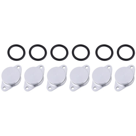 6pcs 33mm Diesel Swirl Flap Blanks Bondes de remplacement pour BMW 320d 330d 520d 525d 530d 730d (1/5)