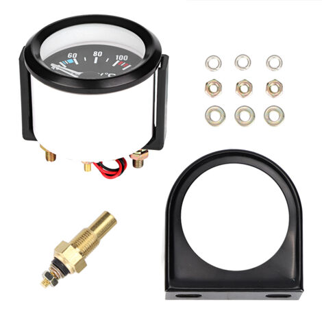 2inch 52mm Universal Car Truck LED Outil d'instrument de jauge de température de l'eau numérique (1/5)