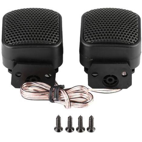 Fdit Tweeter de voiture 2pcs 12V 500W Haut-Parleur Audio Super Puissant