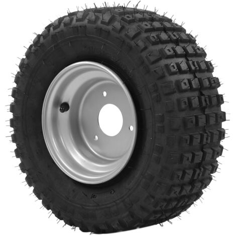 Pneu 16x8-7 avec moyeu réduisant le bruit des vibrations antidérapant en caoutchouc universel pour tondeuse à gazon ATV UTV (1/5)