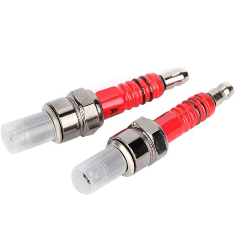 2 pièces bougies d'allumage A7TC A7TJC 3 électrodes adaptées pour Scooter ATV Quads GY6 50cc 125cc (1/5)